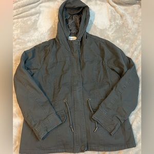 Ashley by 26 International Utility Jacket Grey sz XL